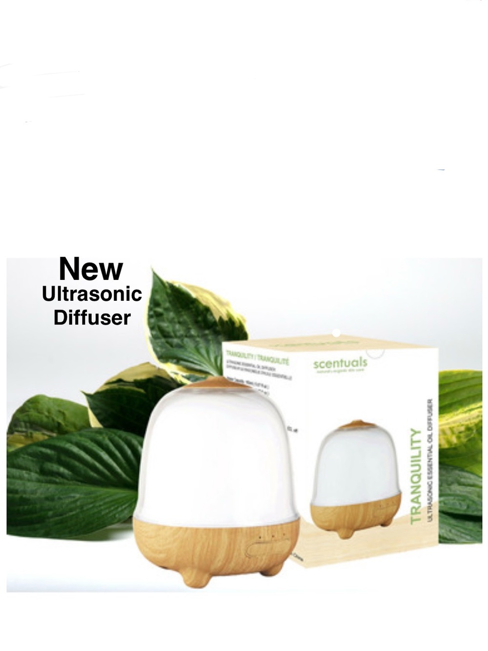 New Scentuals Tranquility Ultrasonic Diffuser in box โญ๏ธโญ๏ธโญ๏ธโญ๏ธ